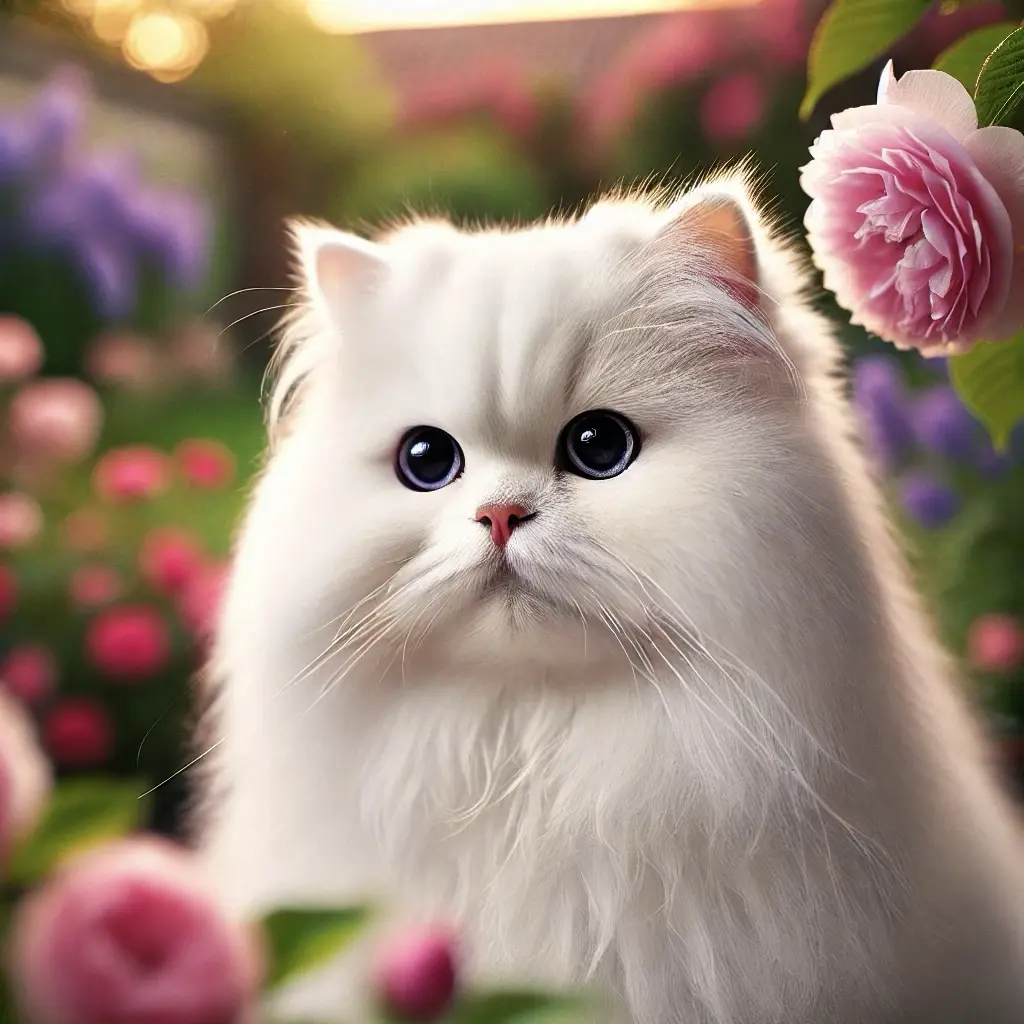 Персидская Белая Кошка