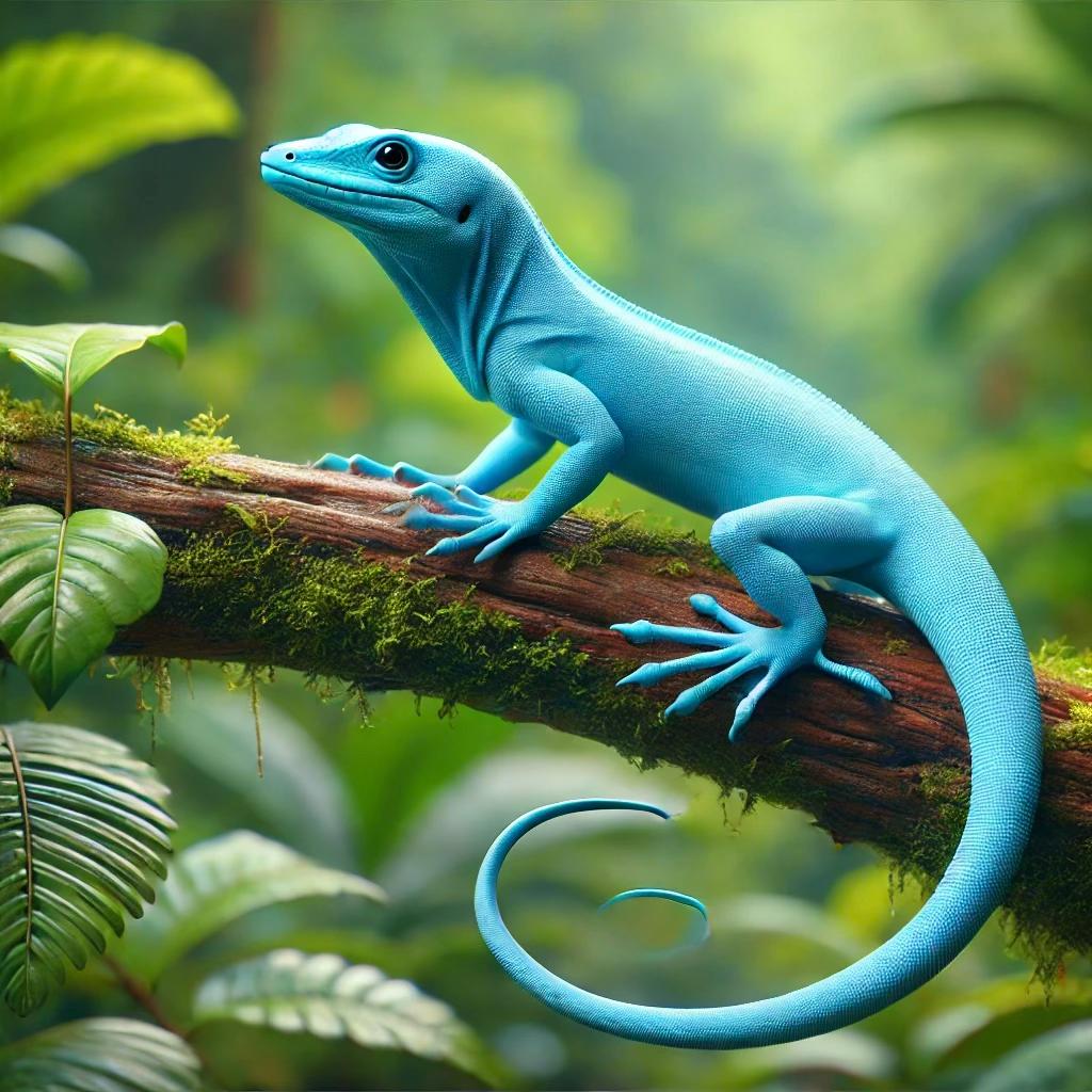 Голубая ящерица