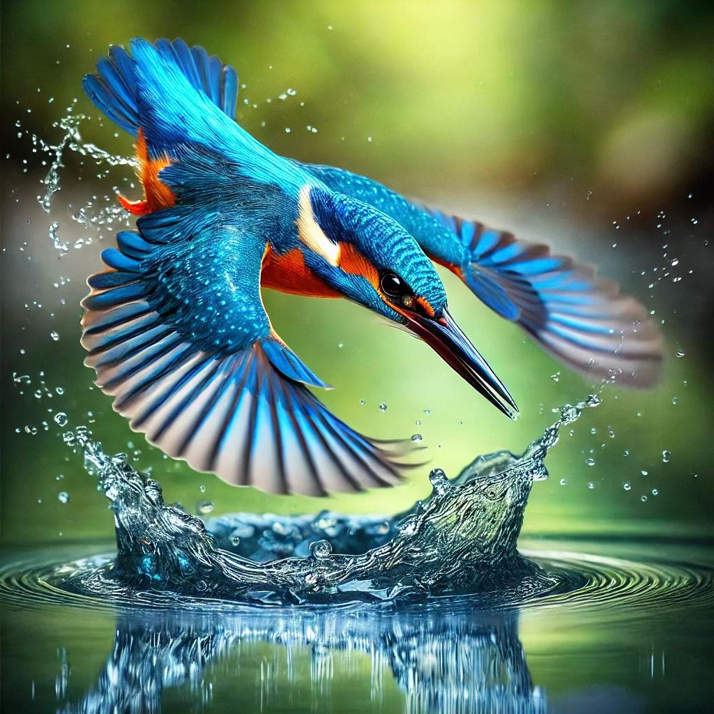 Голубой зимородок