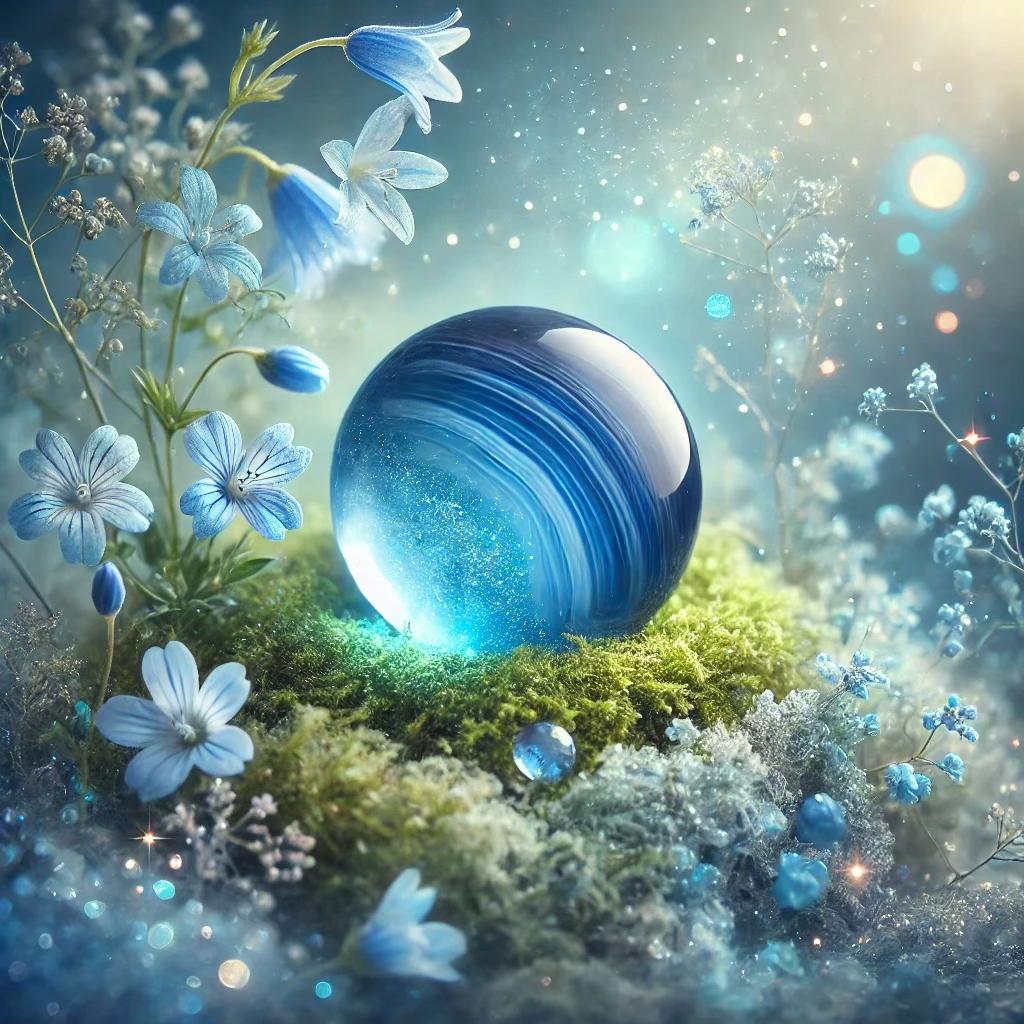 Голубой агат