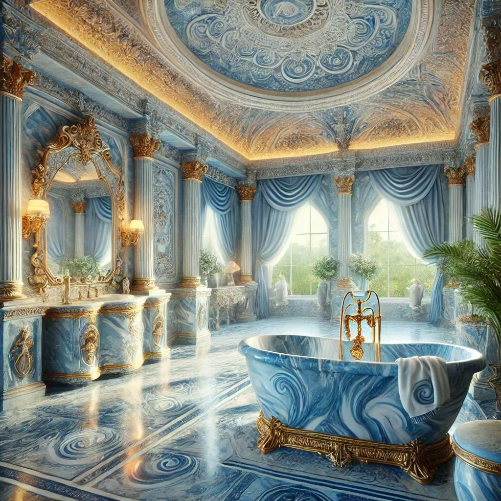 Голубой мрамор