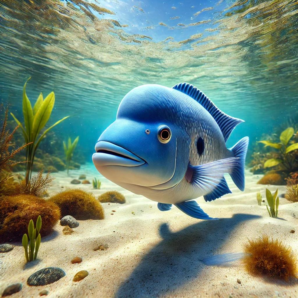 Голубой дельфин