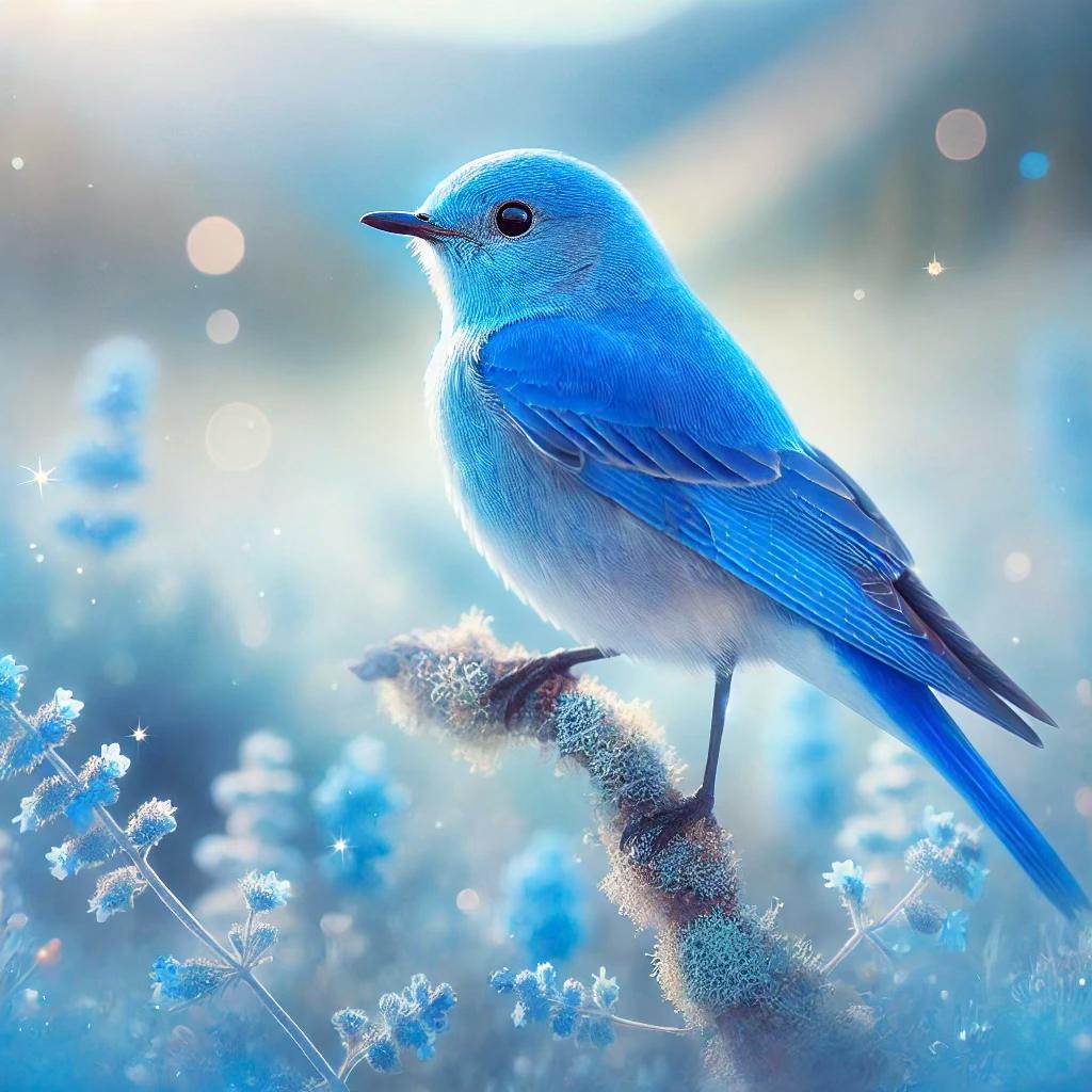 Горная Голубая Птица